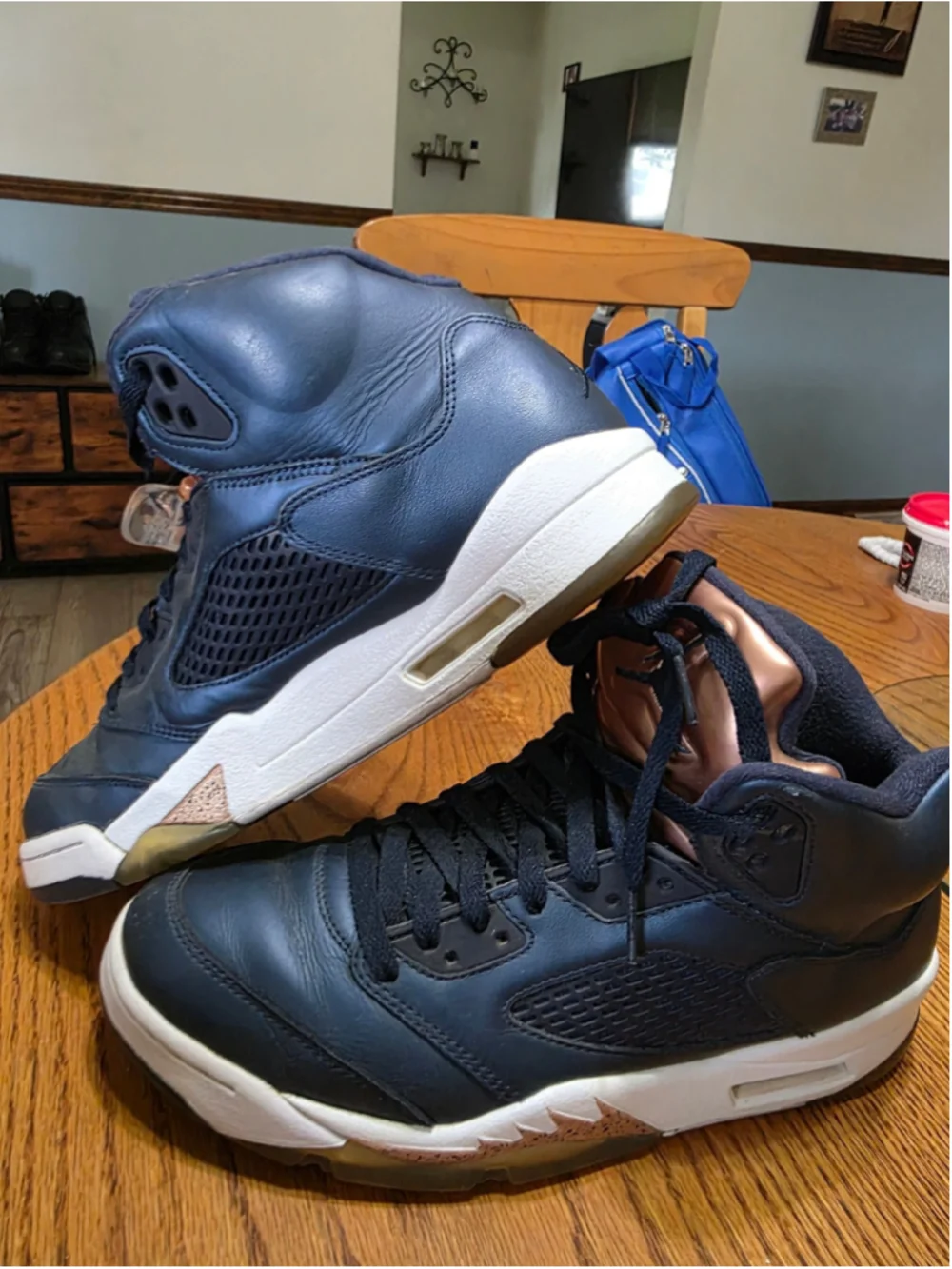 Jordan 5 Copper, size 10m.
